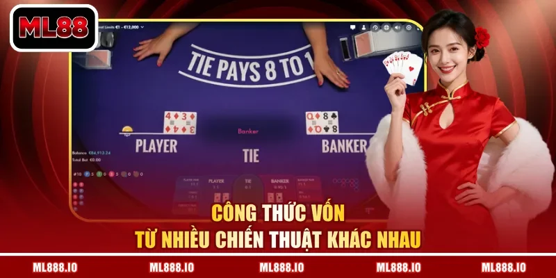 Công thức vốn từ nhiều chiến thuật khác nhau